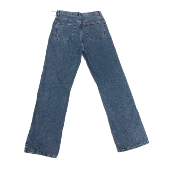 Topshop Blue High Waist Runway Jeans - Picture 3 of 9